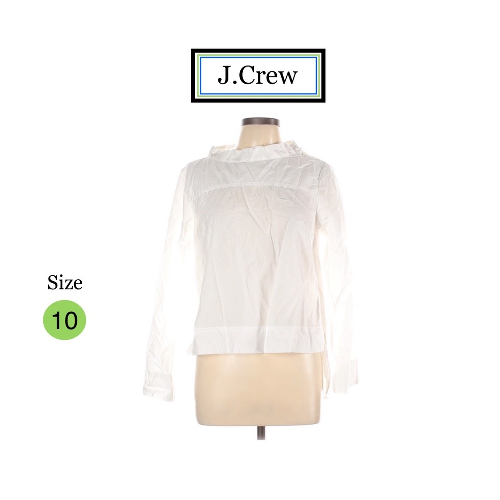 J.Crew Cotton Blouse Sz 10